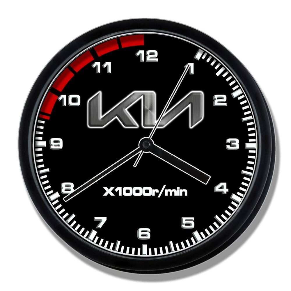 KIA LOGO Speedometer car enthusiast wall clock NEW